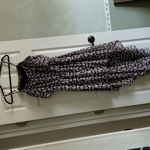 Lily Rose Hi -lo cold shoulder dress Sz 1x - Picture 3 of 12